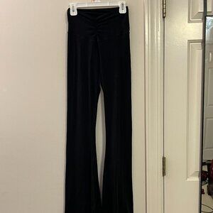 OFFLINE By Aerie High Waisted V Flare Legging, Black, Size S